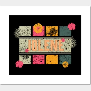 80s // Name // jolene  // Retro Style Posters and Art